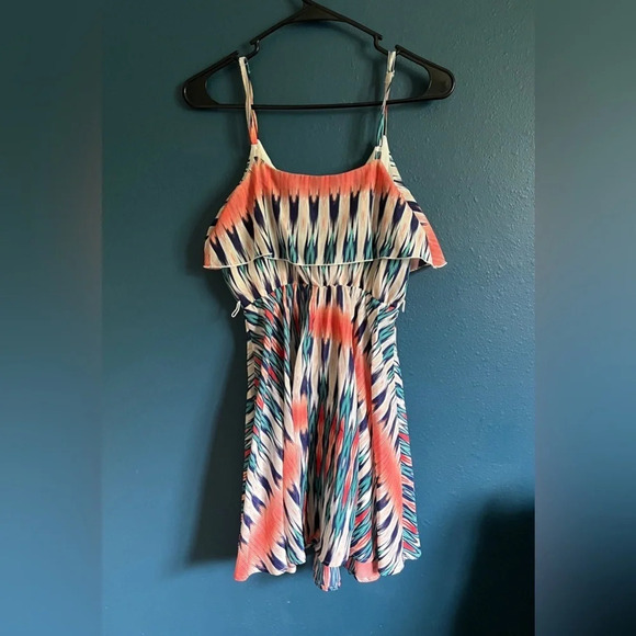 MyMichelle Printed Sundress - Small - Picture 3 of 5